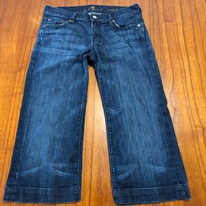 7 for All Mankind dojo crop Jeans Women’s 27
